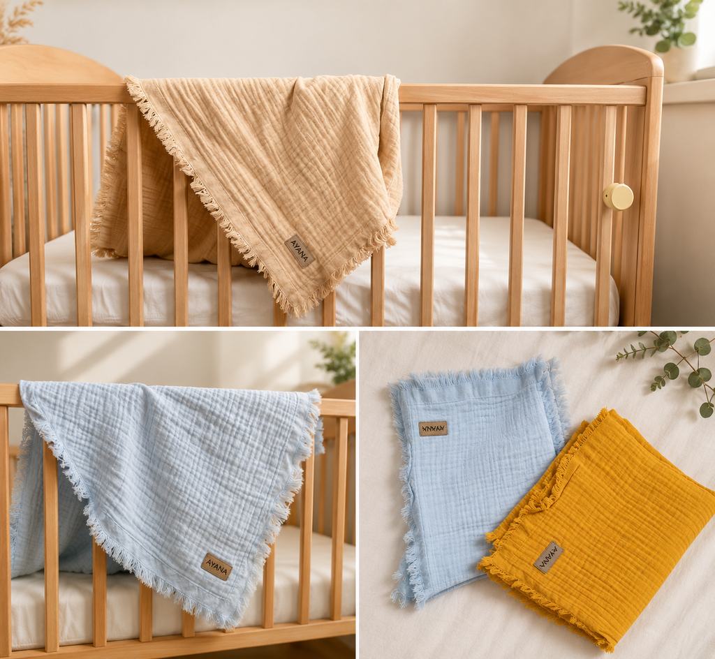Muslin prekrivač za bebe i decu