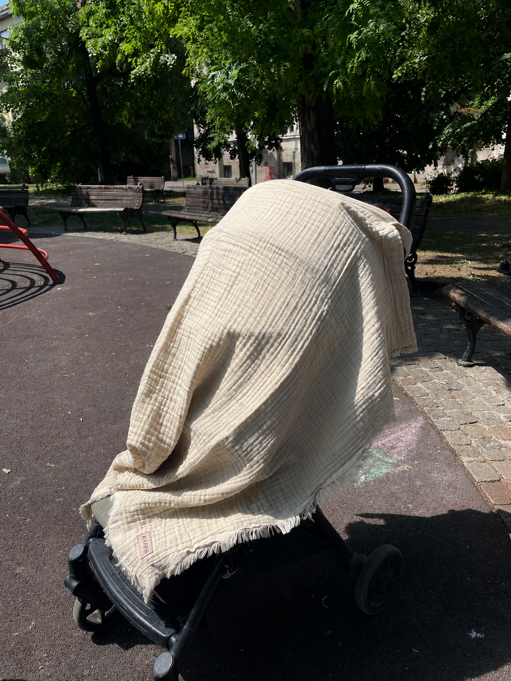 Muslin prekrivač za dojenje i kolica
