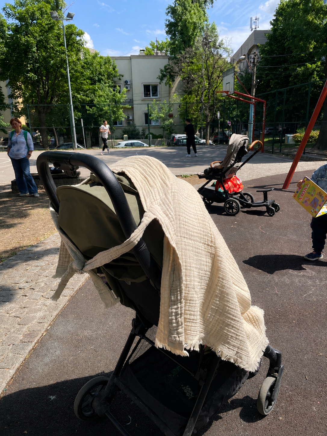 Muslin prekrivač za dojenje i kolica